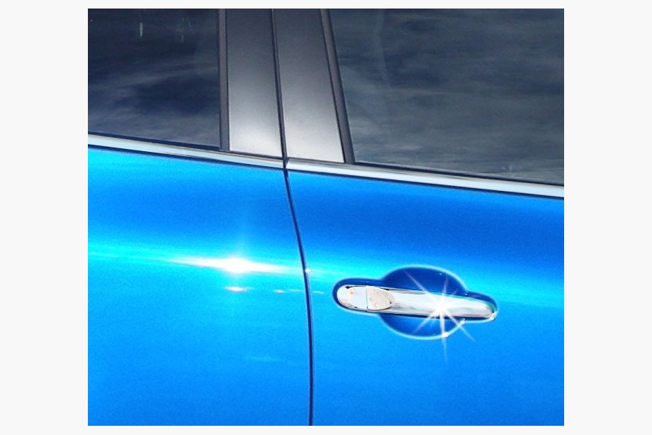 Nissan Note 2012–2020 Dörrhandtagskåpor (4 st, rostfritt stål) Image