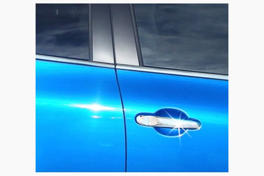 Nissan Micra K13 2011–2016 Dörrhandtagskåpor (4 st, rostfritt stål) Image