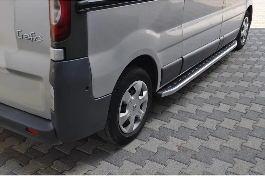 Renault Trafic 2001–2015 Sidosteg Fullmond (2 st, aluminium) Image