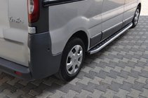 Nissan Primastar 2002–2014 Sidosteg Fullmond (2 st, aluminium) foto 1