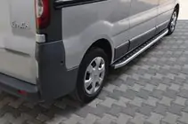 Renault Trafic 2001–2015 Sidosteg Fullmond (2 st, aluminium) foto 1
