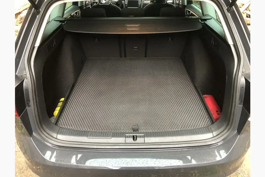 Volkswagen Golf 7/E-Golf 2012–2020 EVA bagagerumsmatta (SW, svart) Image