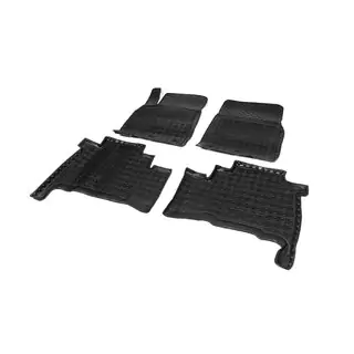 Gummimattor med kant 2012-2021 (Autogumm) Toyota Land Cruiser 200 2007–2021 foto 2