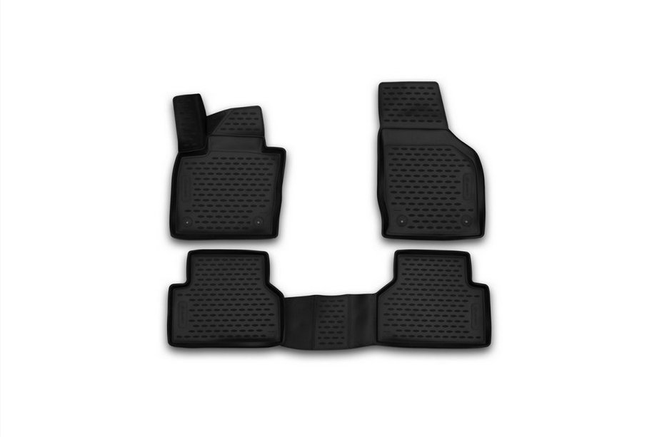 Audi Q3 2011–2019 3D-gummimattor för kupén (4 st, Novline) Image