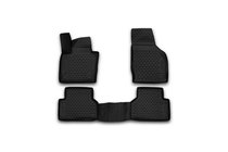 Audi Q3 2011–2019 3D-gummimattor för kupén (4 st, Novline) foto 1