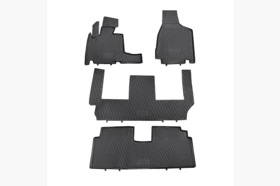 Chrysler Voyager 2001–2007 Gummimattor till kupén (3 rader) (4 st, Novline) Grand (RT) Image