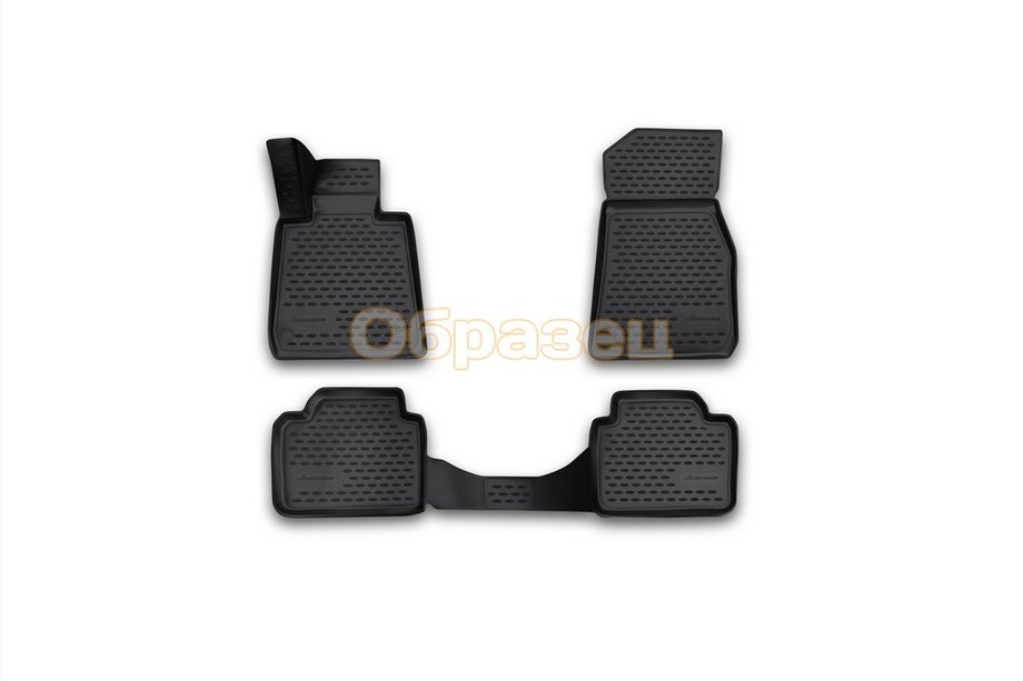 Chevrolet Trax 2012–2023 3D-gummimattor för kupén (4 st, Novline) Image
