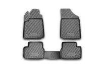 Citroen C-3 2002–2009 Gummimattor till kupén (4 st, Novline) foto 1
