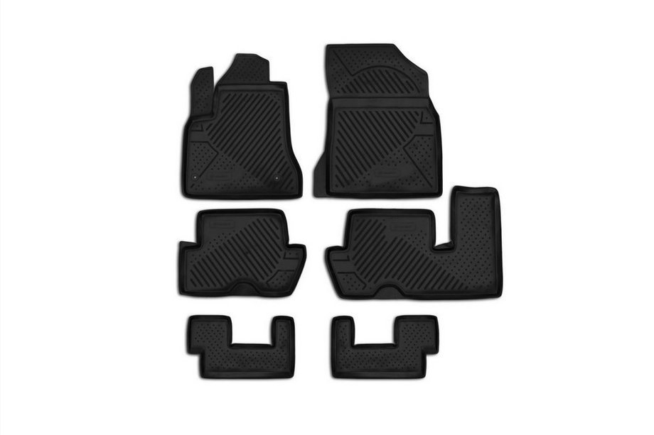 Citroen C-4 Picasso 2006–2013 Gummimattor för kupén (6 st, Novline) Grand Foto 1