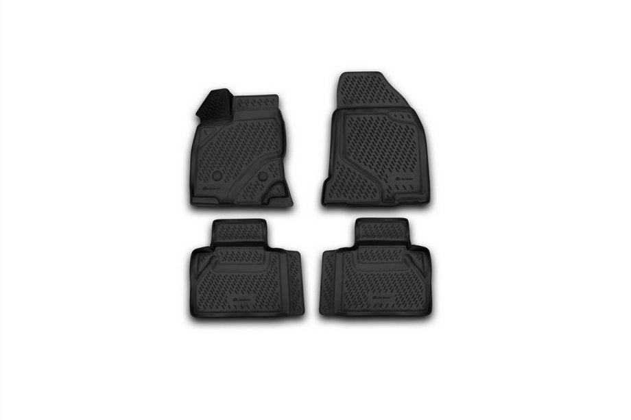 Ford Edge 2014–2024 3D-gummimattor för kupén (4 st, Novline) Image
