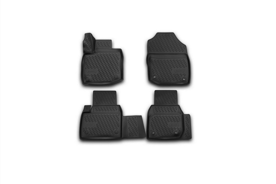 Honda Civic HB 2012–2020 3D gummimattor till kupén (4 st, Novline) 5D Image