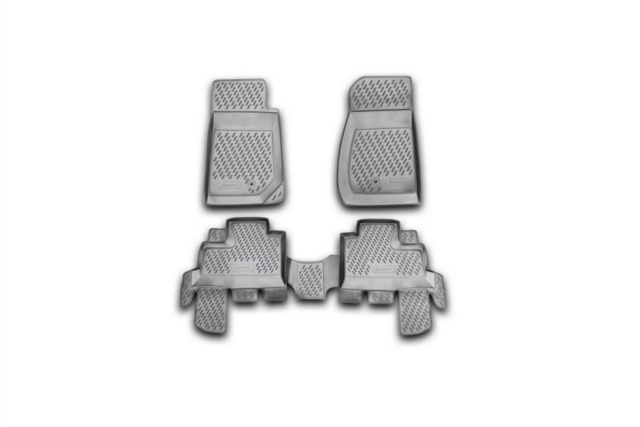 Jeep Wrangler 2007–2017 Gummimattor (Novline) Image