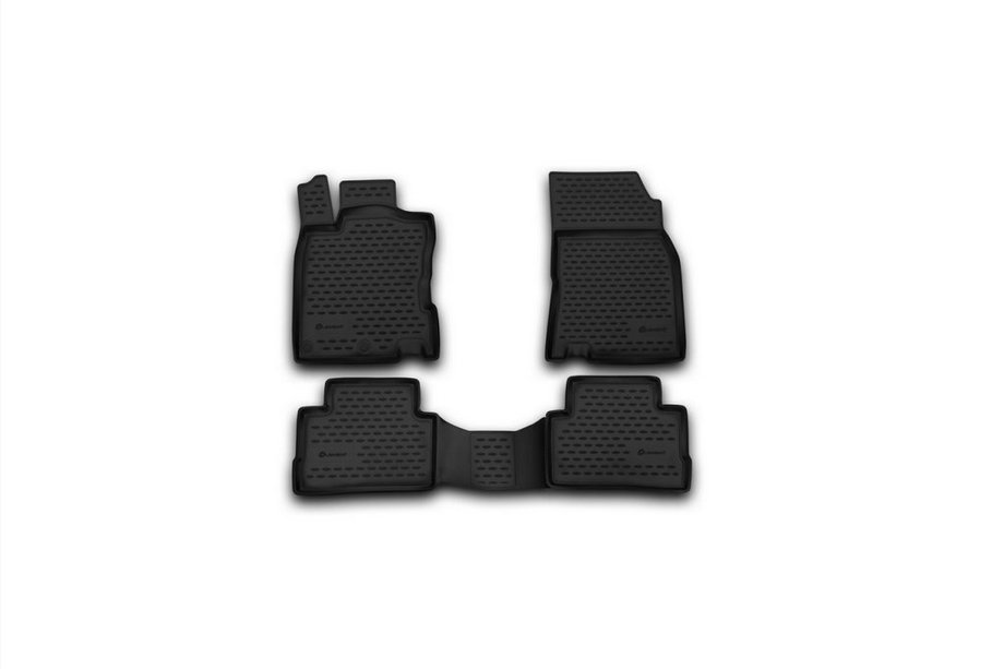 Nissan Qashqai 2014–2021 Gummimattor för kupén (4 st, Novline), tillverkade i UK Image