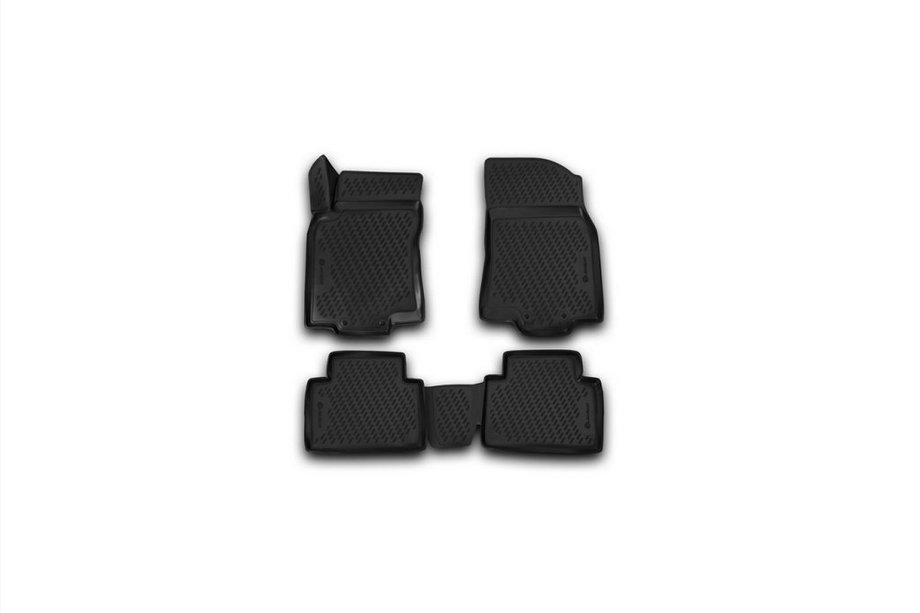 Nissan X-trail T32/Rogue 2014–2021 3D-gummimattor för kupén (4 st, Novline) Image