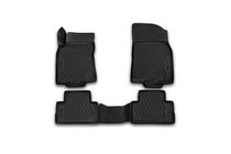 Nissan Qashqai 2014–2021 3D gummimattor för kupén (4 st, Novline) (J11F) Montering Europa foto 1