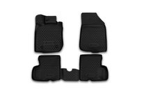 Nissan Terrano 2014– (2014-2016) 3D gummimattor för kupén (4 st, Novline) 2WD foto 1