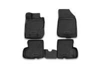 Nissan Terrano 2014– (2014-2016) 3D gummimattor för kupén (4 st, Novline) 4WD foto 1