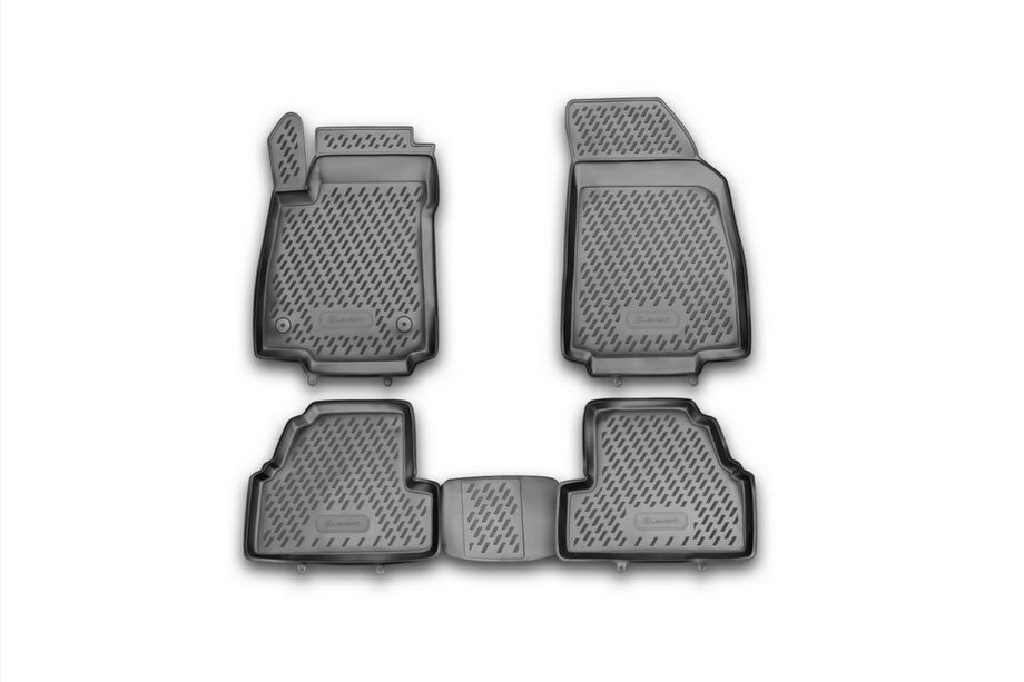 Opel Mokka 2012–2021 Gummimattor till kupén (4 st, Novline) Image