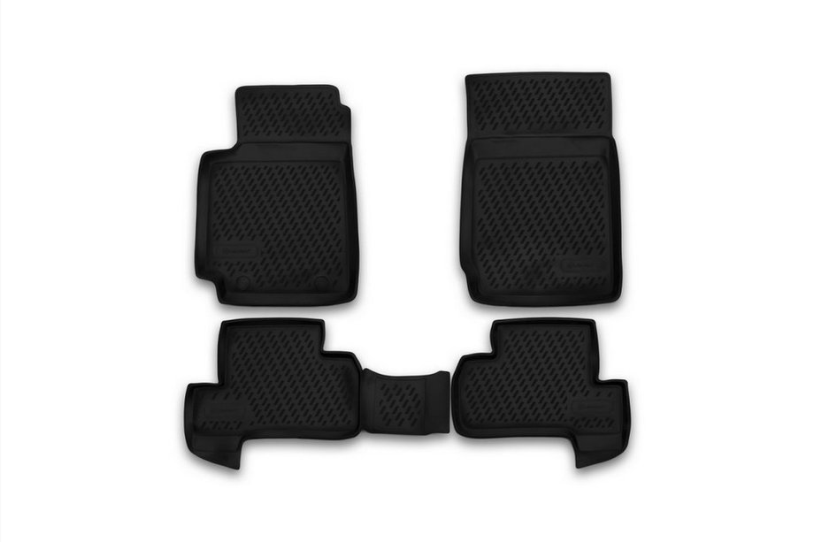 Suzuki Grand Vitara 2005–2017 Gummimattor till kupén (4 st, Novline) 3D Image