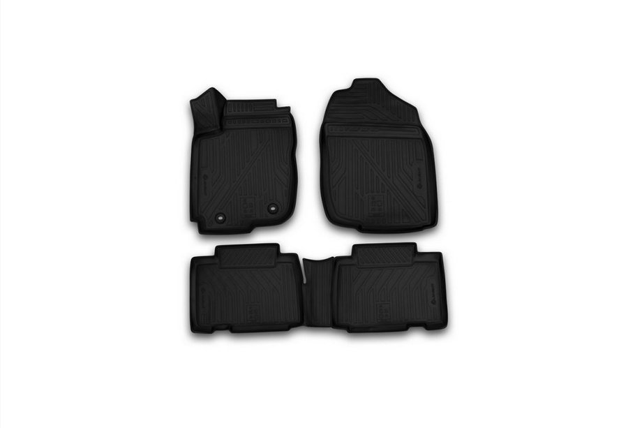 Toyota Rav 4 2013–2018 3D-gummimattor för kupén (4 st, Novline) Image