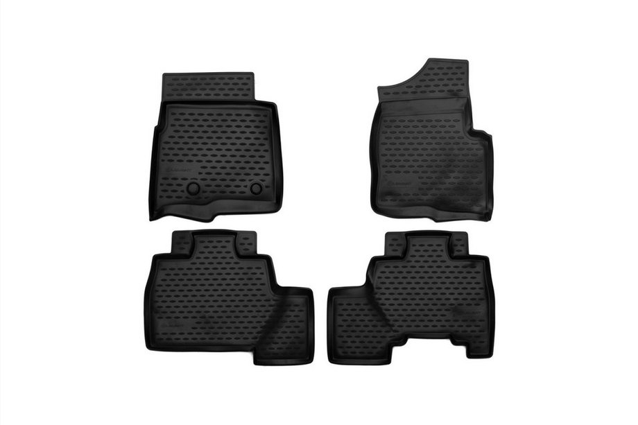 Ford F-150 2014–2021 Gummimattor för kupén (4 st, Novline) Super Crew (2009-2014) Image