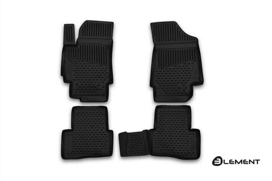 Hyundai Creta 2014–2020 Gummimattor till kupén (4 st, Novline) Image