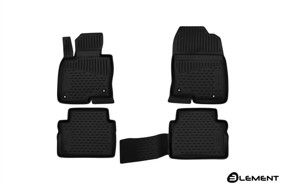 Mazda CX-5 2017–2025 Gummimattor till kupén (4 st, Novline) Image