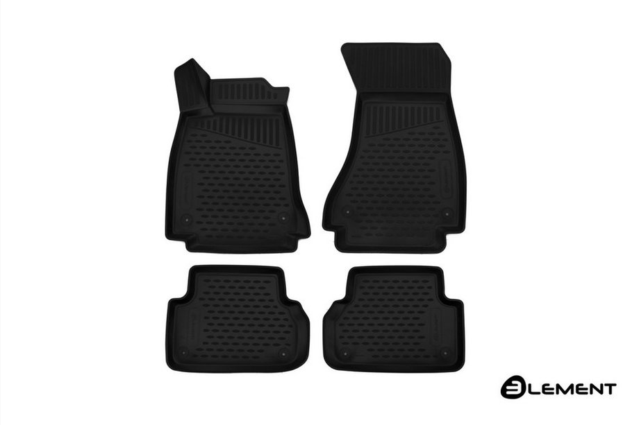 Audi A4 B9 2015–2024 3D gummimattor för kupén (4 st, Novline) SD/Avant/Allroad Image