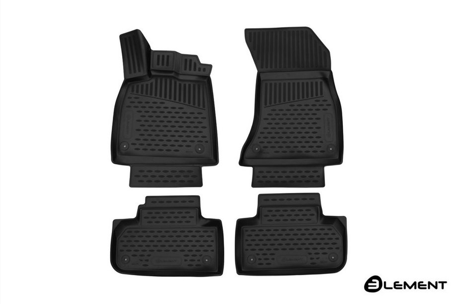 Audi Q5 2017–2025 3D-gummimattor för kupén (4 st, Novline) Image