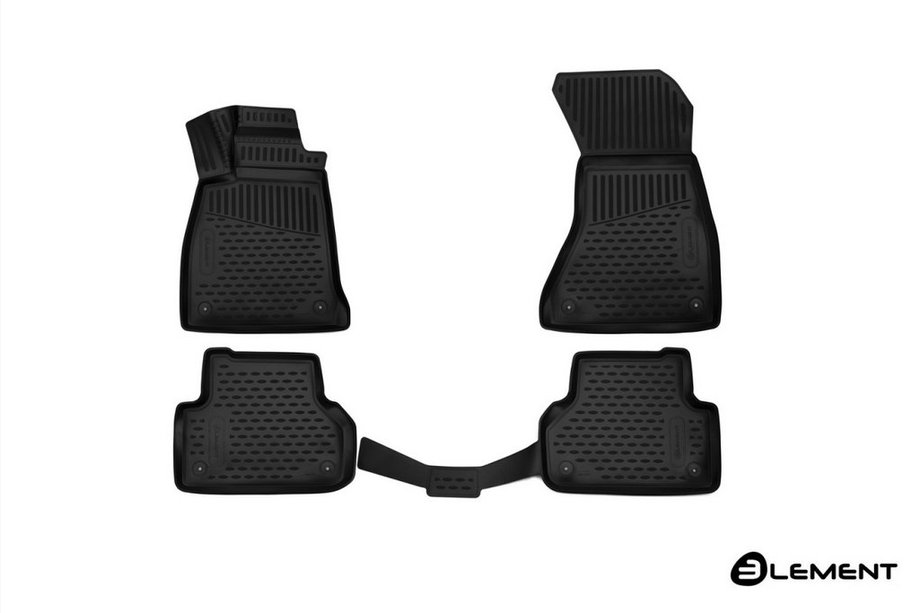 Audi A5 2016–2025 3D gummimattor för kupén (4 st, Novline) 4WD (Europa) Image