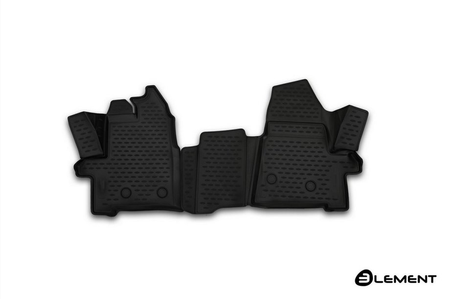 Ford Transit 2014– 3D gummimattor för kupén (2 st, Novline) Image