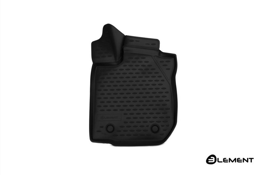 Renault Sandero 2013–2022 Gummimatta (fram vänster) 3D för kupén (Novline) Image