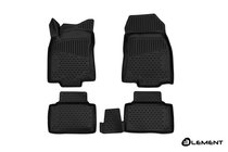 Renault Koleos 2016–2024 3D-gummimattor för kupén (4 st, Novline) foto 1