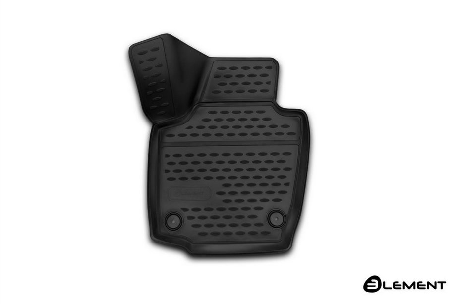 Skoda Rapid 2012–2019 Gummimatta (fram vänster) 3D för kupén (Novline) Image