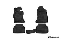 Subaru XV 2017–2023 3D-gummimattor för kupén (4 st, Novline) foto 1