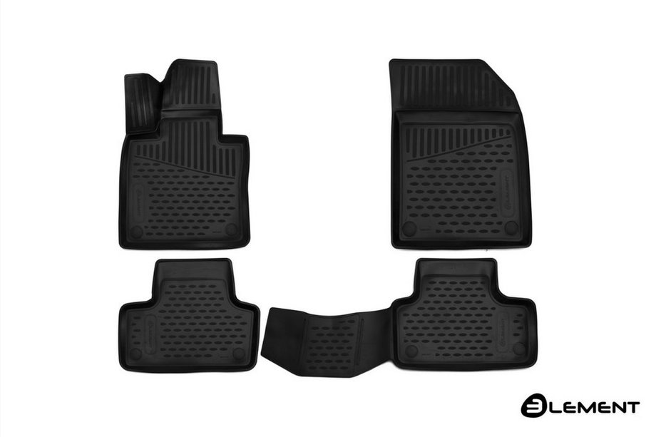 Volvo XC60 2017– 3D gummimattor till kupén (4 st, Novline) SUV Image