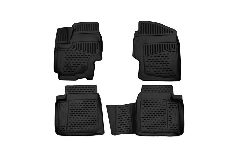 Lifan X70 2018–2020 (2018↗) 3D gummimattor till kupén (4 st, Novline) crossover Image