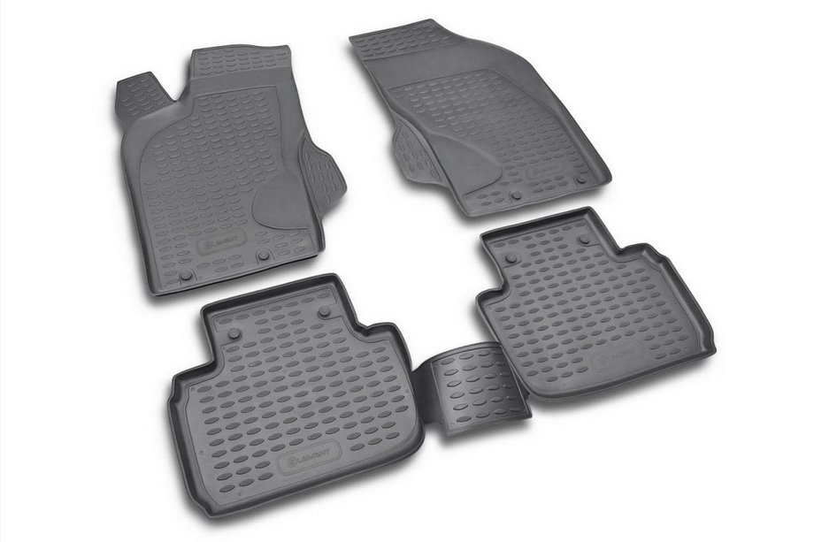 Alfa Romeo 147 2000–2010 Gummimattor till kupén (4 st, Novline) Image