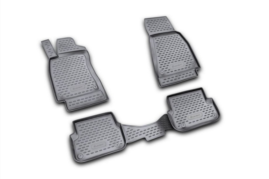 Audi A6 C6 2004–2011 Gummimattor till kupén (4 st, Novline) Image