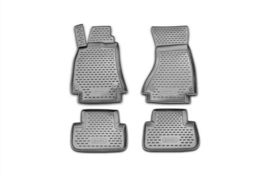 Audi A4 B8 2007–2015 Gummimattor till kupén (4 st, Novline) automatlåda Image