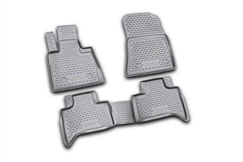 BMW X5 E53 1999–2006 Gummimattor till kupén (4 st, Novline) Image
