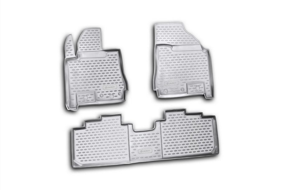 Cadillac SRX 2004–2009 (2010↗) Gummimattor till kupén (3 st, Novline) Image