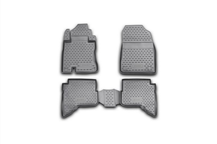 Daihatsu Terios 2006–2017 Gummimattor till kupén (4 st, Novline) Image