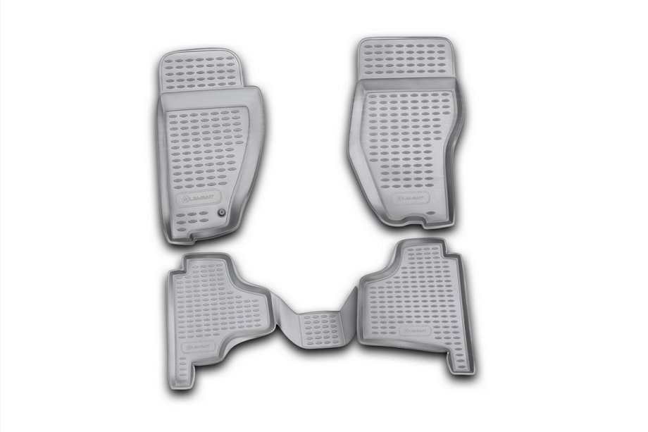 Dodge Nitro 2006–2011 Gummimattor till kupén (4 st, Novline) Image