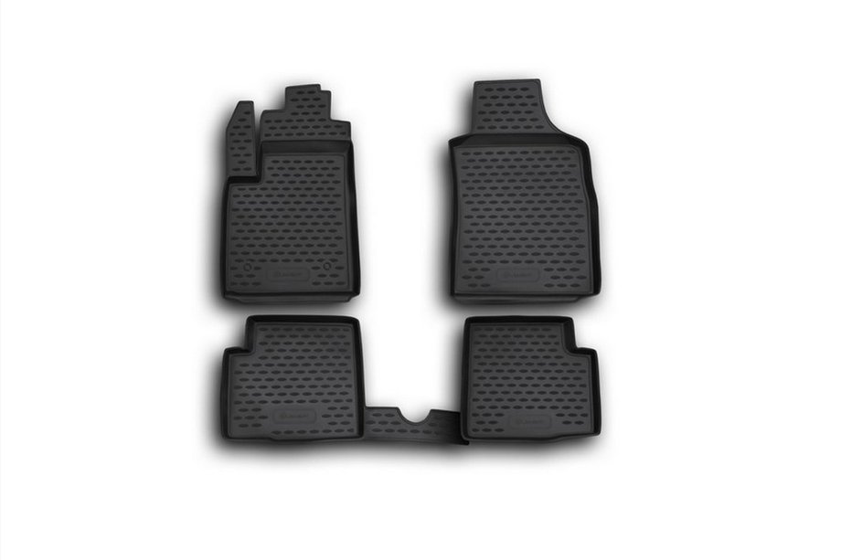 Fiat 500/500L 2013–2022 (500) Gummimattor till kupén (4 st, Novline) Image