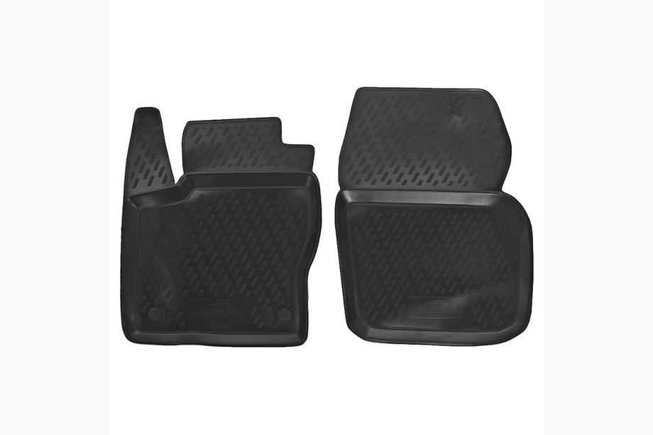 Ford Focus II 2005–2008 Gummimattor till kupén (fram) (2 st, Novline) Image