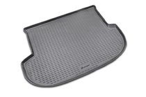 Hyundai Santa Fe 2 2006–2012 Gummimatta för bagageutrymme (Novline) – från introduktion (5 säten) foto 1