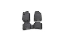 Hyundai Accent 2011–2017 Gummimattor till kupén (4 st, Novline) foto 1
