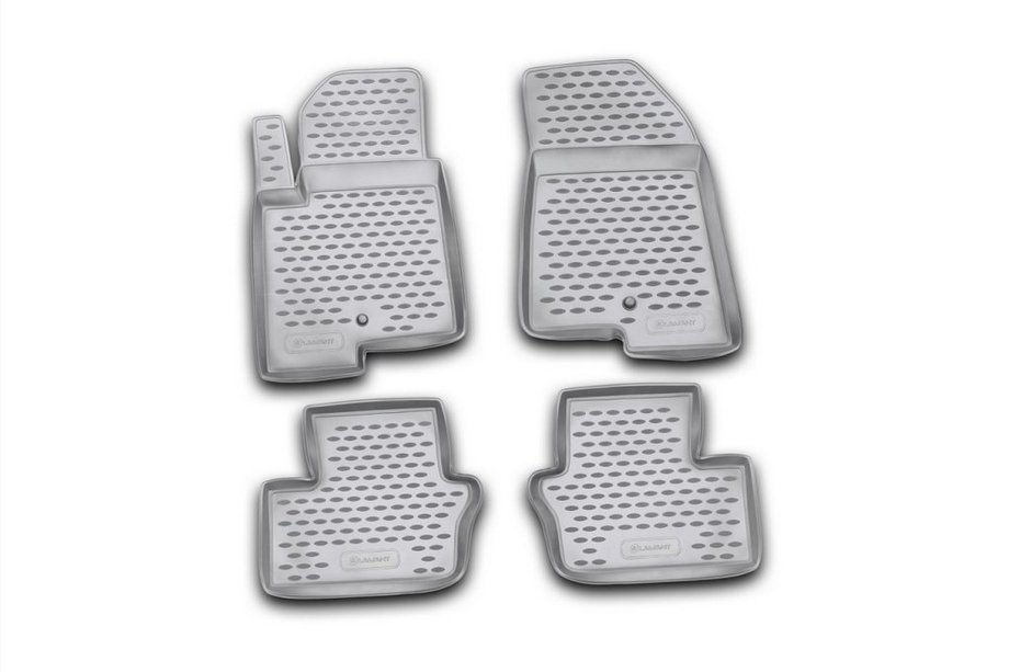 Jeep Cherokee/Liberty 2007–2013 (Liberty) Gummimattor till kupén (4 st, Novline) Image