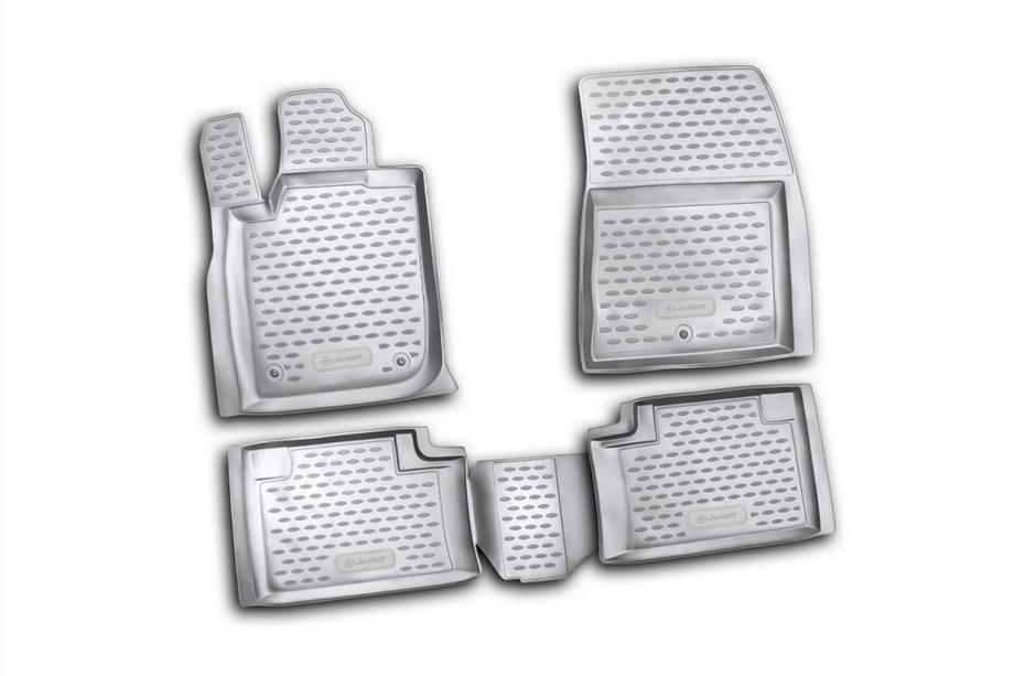 Jeep Grand Cherokee WK2 2010–2021 Gummimattor till kupén (4 st, Novline) Image